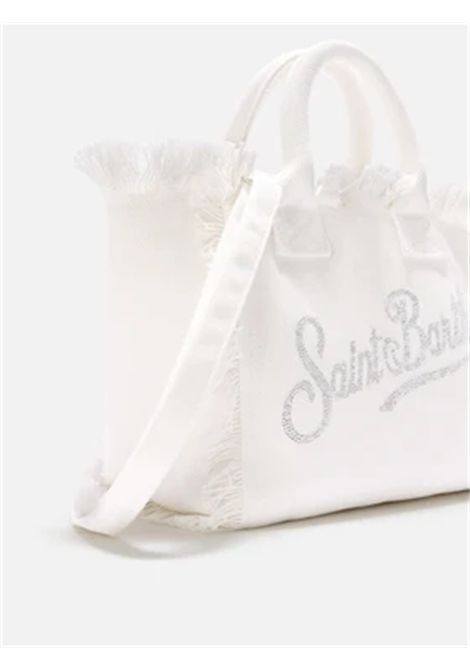 Borsa Media in canvas SAINT BARTH | COL0001 COLETTE02571L 01 STRASS